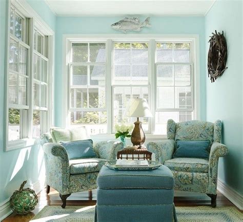 Small Beach Style Sunroom Of A Lovely Lake Cottage Cozy Sunroom Small