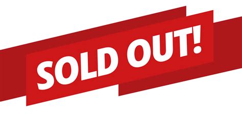 Sold Out Png Transparent Image Download Size 1000x487px