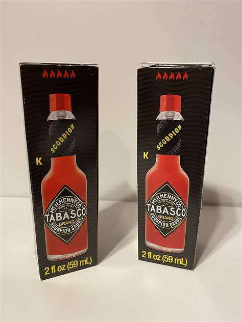 Amazon Com Tabasco Extra Hot Scorpion Sauce Fl Oz Grocery