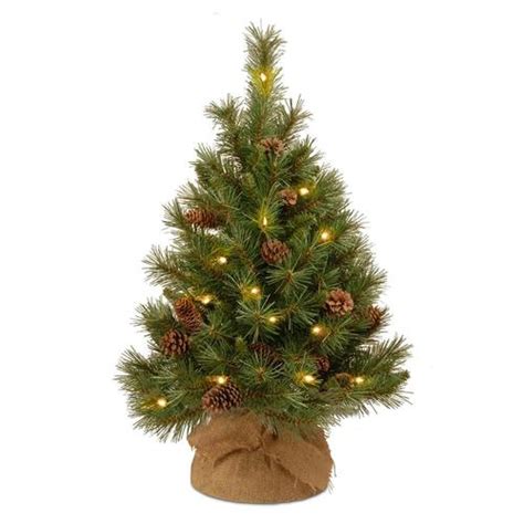 National Tree Company 3 Ft Pre Lit Artificial Christmas Tree With 35