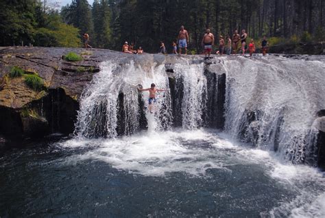 South Umpqua Falls Natural Water Slides — What To Do In Southern Oregon