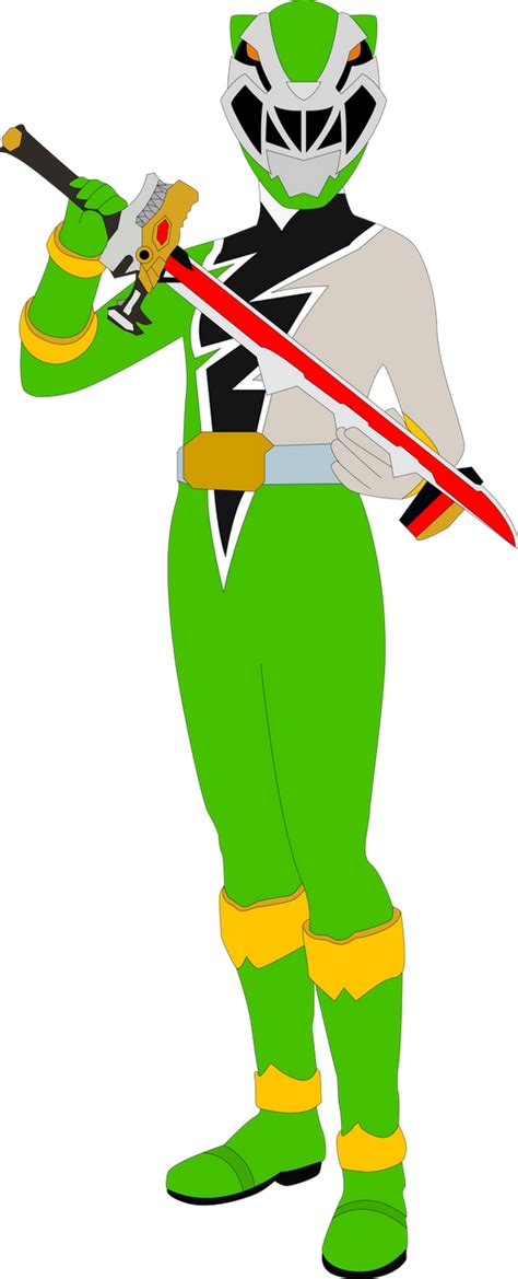Dino Fury Green Ranger No Skirt By Superherotimefan On Deviantart