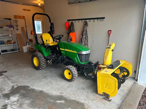 John Deere 2305 With Snow Blower And More Lawnmowers And Leaf