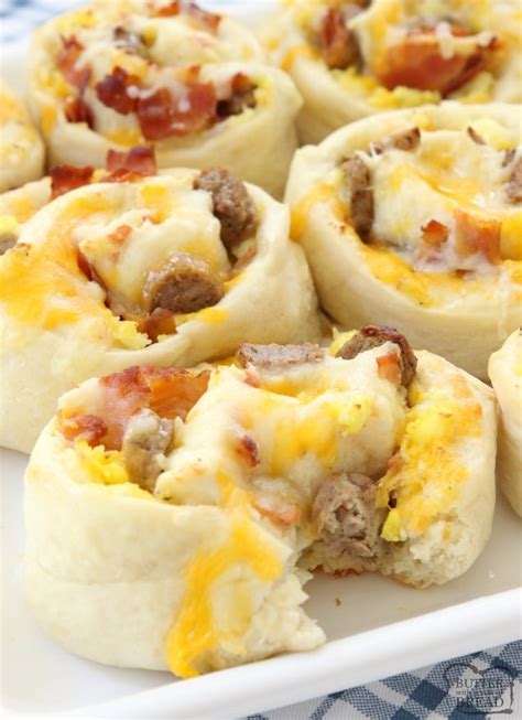 This delicious recipe contains no sugar or breadcrumbs! BREAKFAST ROLLS - Butter with a Side of Bread
