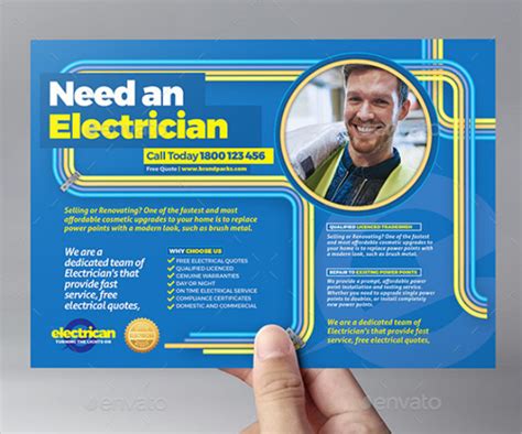 Electrician Flyer Templates Free And Premium Psd Png Eps Formats