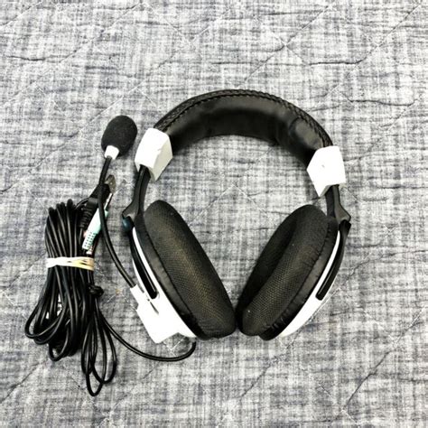 Turtle Beach Ear Force X11 Black White Headband Headsets For Multi