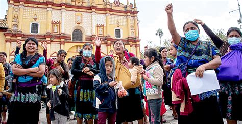 Chiapas Familias Desplazadas De Chenalh Exigen Retorno Seguro Avispa Midia
