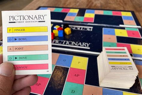 Pictionary Board Game Info Page Board Game Halv