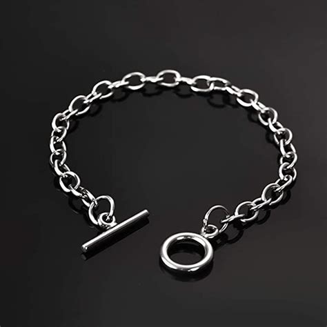 Kotik 2023 New Fashion Simple Hip Hop Silver Color Stainless Steel