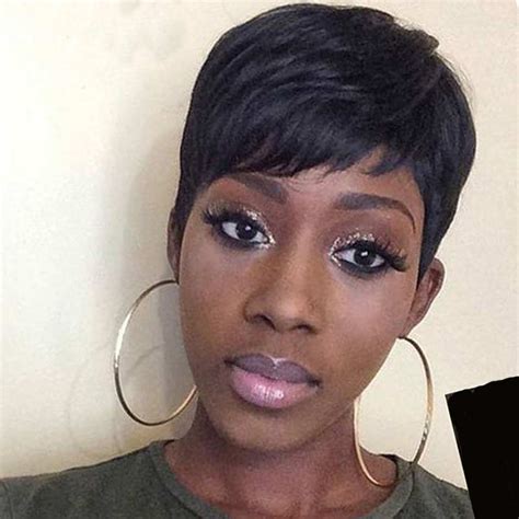 Buy Aisi Hair Short Cute Pixie Wigs For Black Women African American