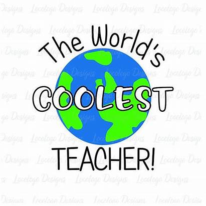 Teacher Clip Clipart Cool Appreciation End Stuff
