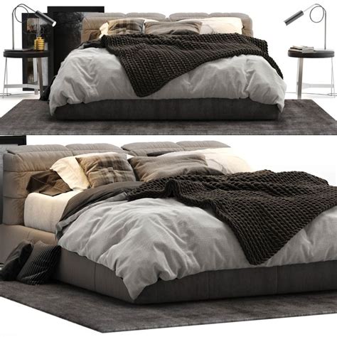 Ditre Italia Dunn Bed Download D Model Zeelproject Com Bed Furniture Upholstered