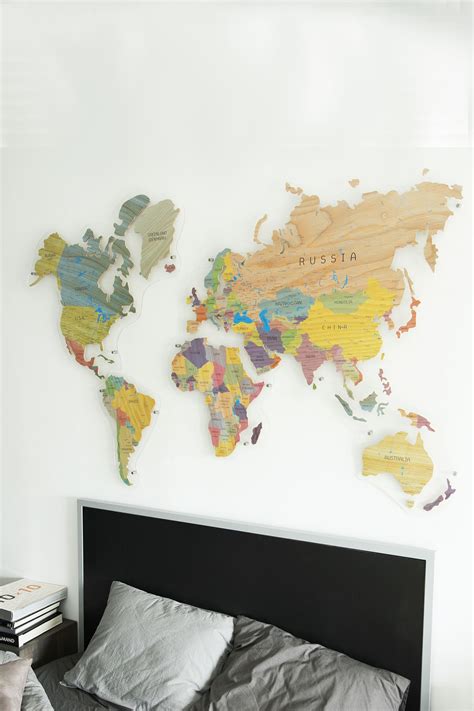 World map, World map decor, World map wall, World map wall art, World map travel, World map gift 