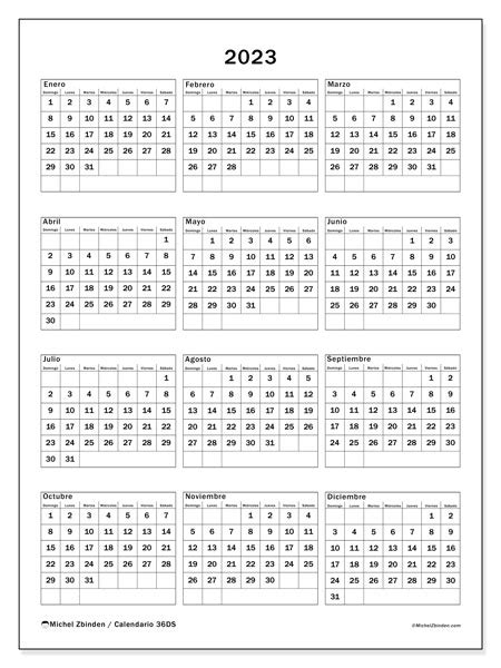 Calendarios 2023 Para Imprimir Michel Zbinden Ar Gambaran