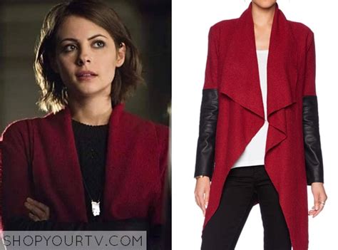 Arrow Season 3 Episode 15 Theas Red Wool Jacket Shop Your Tv