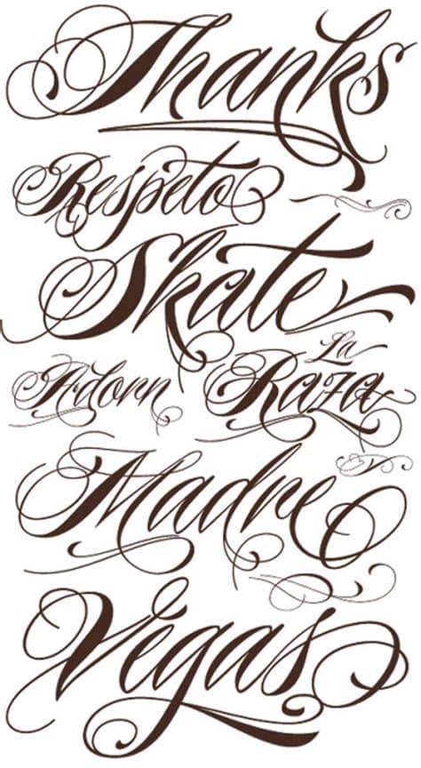 Sailors aren't the only ones who can enjoy this tattoo script. Tattoo Lettering Fonts Script | Tattoos. | Pinterest ...