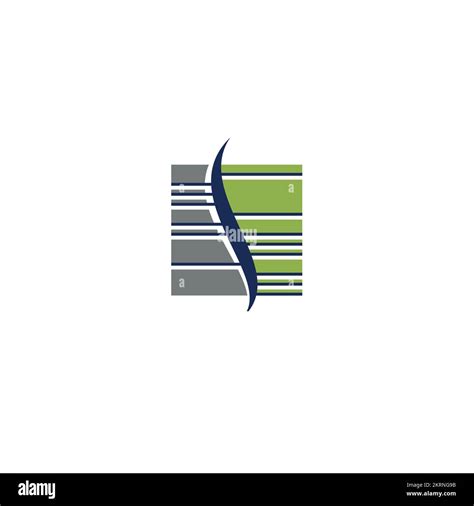 Spine Logo Designchiropractic Ortopedic Logotype Medical Icon Stock