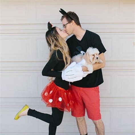 Minnie And Mickey Mouse Diy Halloween Costumes Easy Cute Couple