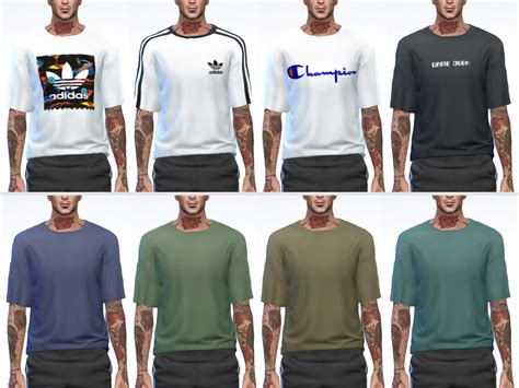 Sims 4 Male T Shirts