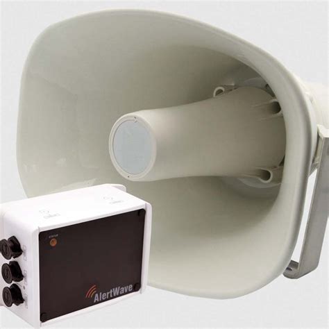 Vns2204 8 Wireless Outdoor Horn Speaker For Voice Paging Applications