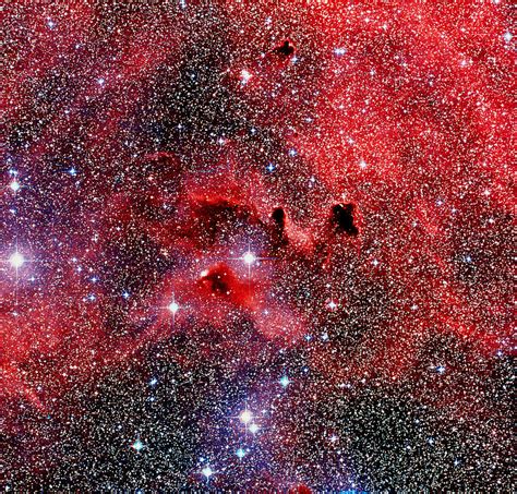 Optical Image Of A Dark Nebula On The Gum Nebula Photograph By