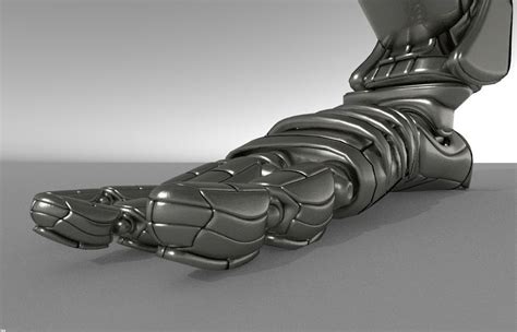 Robot Legs Version 2 Rigged And Animated 3d Cgtrader