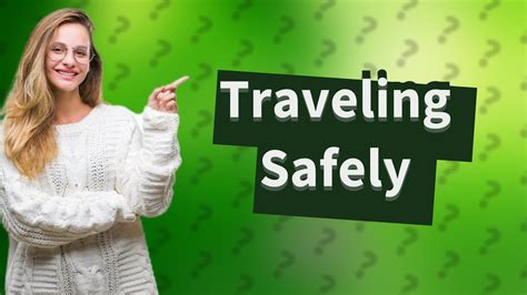 How Can I Stay Safe While Traveling Top 5 Essential Tips Youtube