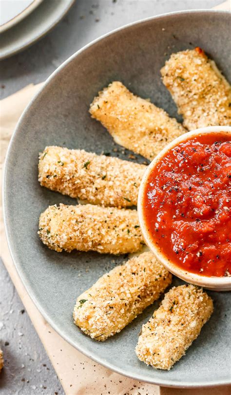 Mozzarella Sticks Healthy Baked Cheese Sticks