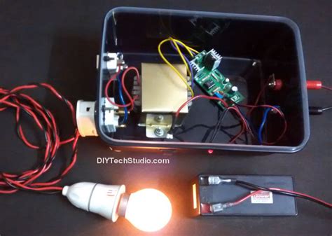 Emergency lighting is a very important factor when it comes to ensuring safety. DIYTechStudio: 12V to 220V inverter using IR2153 with casing | Emergency Light