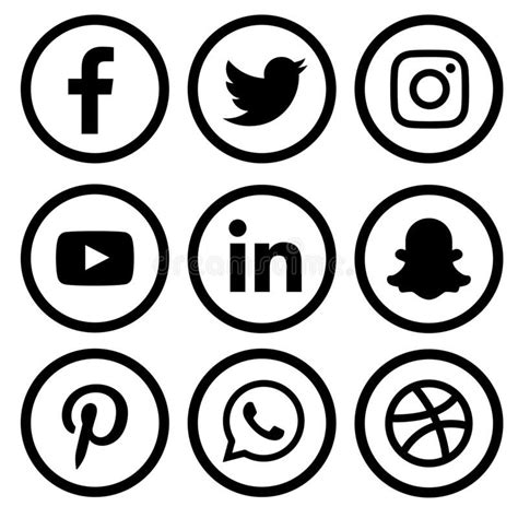 Social Network Icons Social Media Logos Instagram Logo Twitter