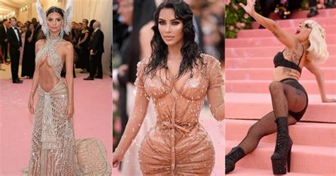 All The Naked Looks From The Met Gala Red Carpet Popxo