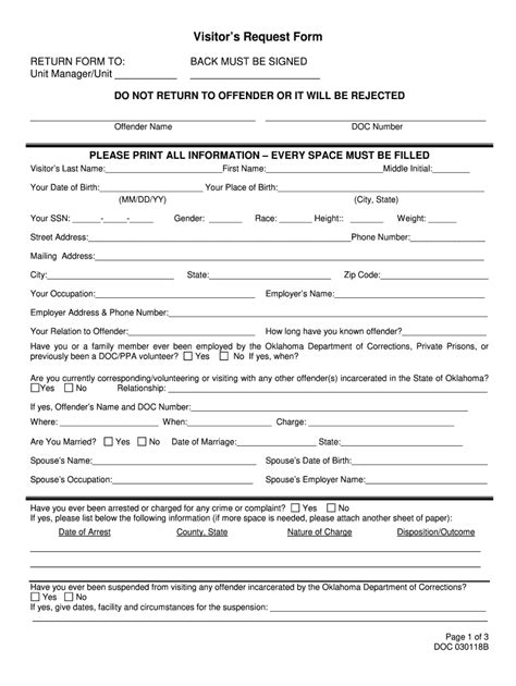 Doc Visiting Application Online Fill Out And Sign Online Dochub