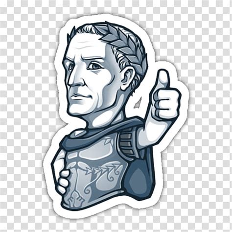 Julius Caesar Joint Rome Ancient Rome Sticker Drawing Ave