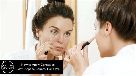 how to apply concealer easy steps to conceal like a pro roxie cosmetics
