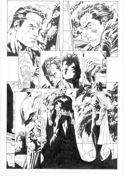 Batman Hush Issue 619 Page 15 By Jim Lee In Alex Gianninis Jim Lee