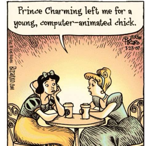 Bizarro Comic ~ Cinderella And Snow White Bizarro Comic Cartoon Jokes