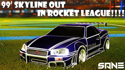 Rocket League | NEW NISSAN SKYLINE GTR R34 OUT !!! - YouTube