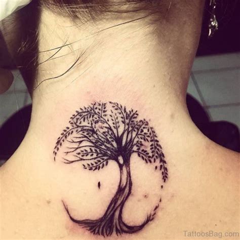 19 Remarkable Tree Tattoos On Neck Tattoo Designs
