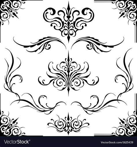 Decorative Element Royalty Free Vector Image Vectorstock