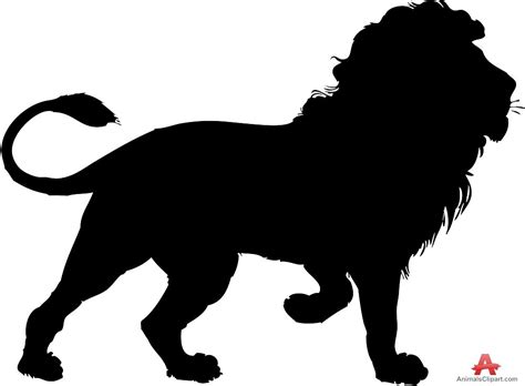 Download Lion Silhouette | Lion silhouette, Lion clipart, Silhouette