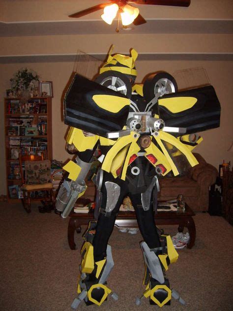 Transformers Bumblebee Costume Cardboard Costume Transformers