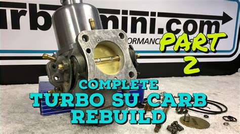 Classic Mini Turbo Su Hif44 Turbo Carburetor Step By Step Complete