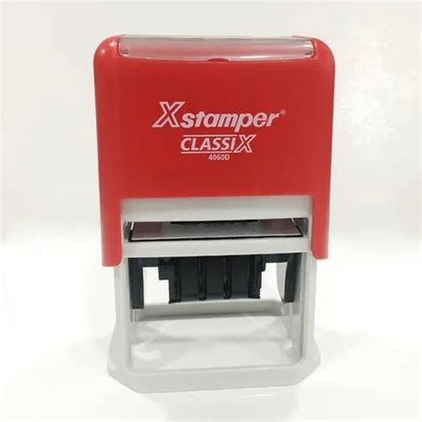 Red Plastic X Stamper Classix Dater Stamp 40x60mm At Rs 600 In Chennai