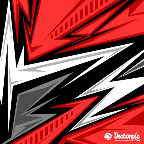 The clip art image is transparent background and png format which can be easily used for any free creative project. abstract racing stripes background with red and white ...