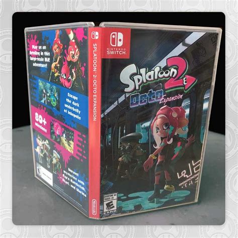 My Nintendo Rewards Is Offering A Printable Splatoon Octo Expansion Box Art Cover Nintendo Life