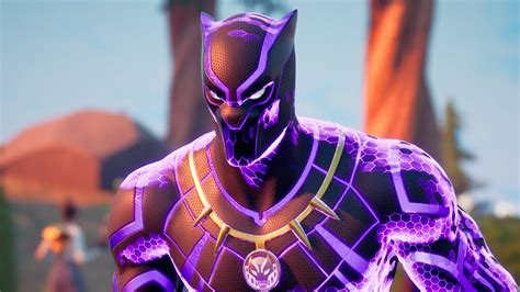 Black Panther Fortnite Wallpapers Top Free Black Panther Fortnite