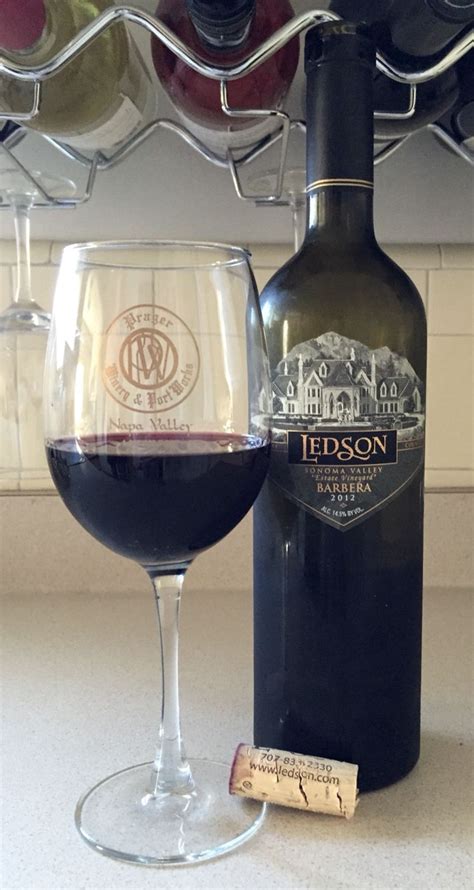 2012 Ledson Barbera Sonoma Valley Estate Vineyard ワイン