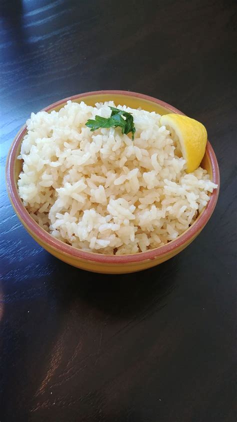 My Moms Greek Lemon Rice Rice Pilaf Recipe Rice Soup Recipes Pilaf