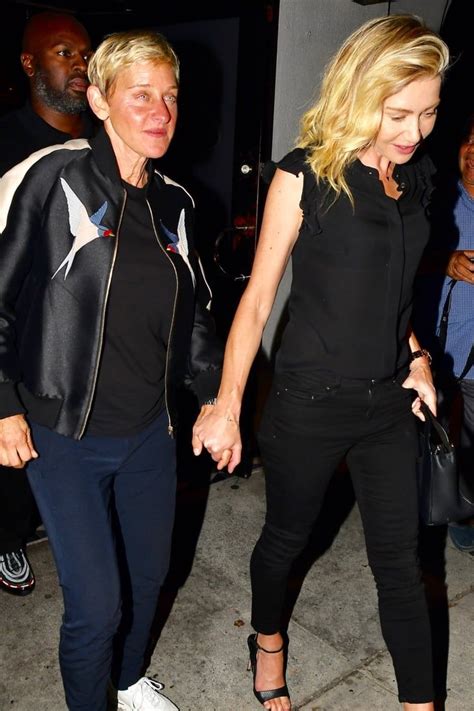We have set a wedding date.. Ellen DeGeneres and Portia de Rossi Step Out For Date Night Ahead of Their 10th Anniversary in ...