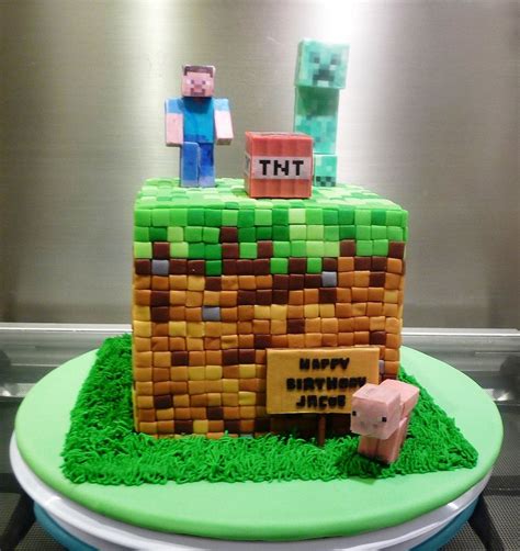 Minecraft Block Cake Minecraft Block Cake Cake Minecraft Block